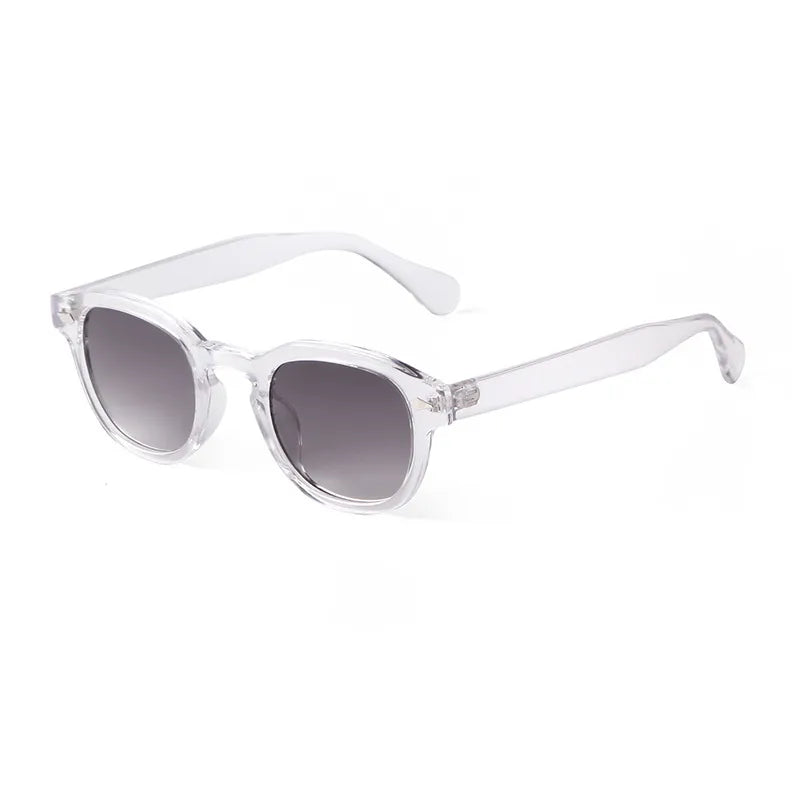 Fashionable & Sun-resistant Sunglasses with Small Oval Frame