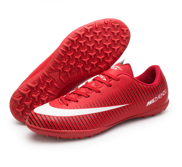 Men's Indoor Training TF Soccer Shoes, Sizes 28-44