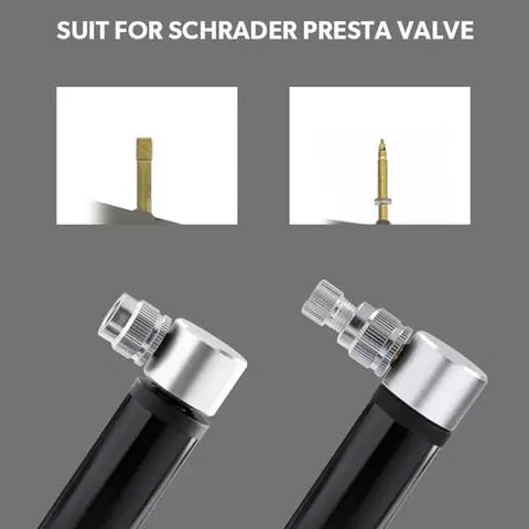 Mini Aluminum Alloy Pump for Basketball and Soccer