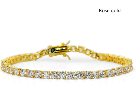 Men's Zircon Tennis Bracelet