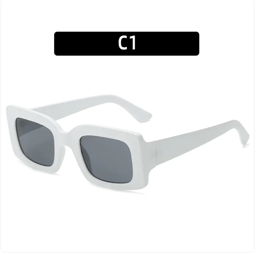 UV Protection Rectangular Sunglasses