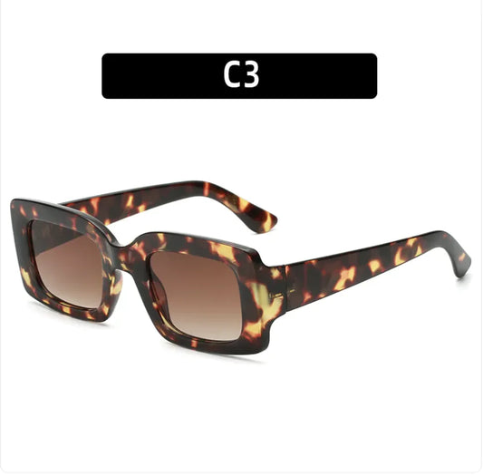 UV Protection Rectangular Sunglasses