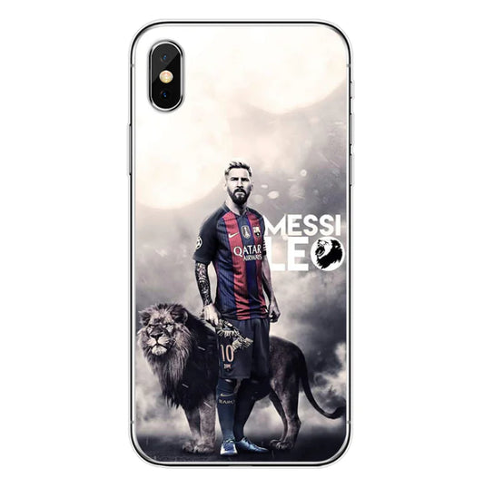 Soccer Star Phone Case for Apple - Messi Design