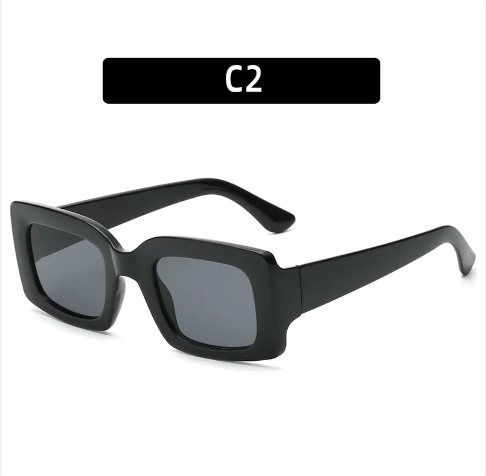 UV Protection Rectangular Sunglasses