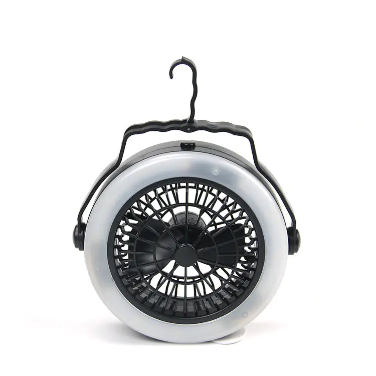 Portable LED Camping Fan Light with Battery Function