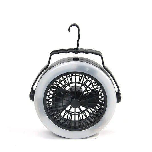 Portable LED Camping Fan Light with Battery Function