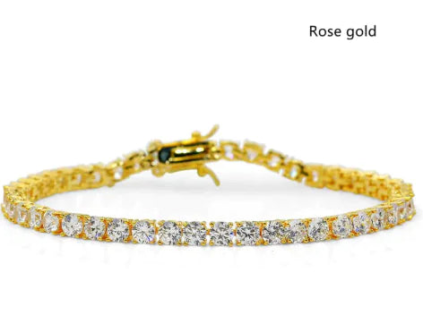 Men's Zircon Tennis Bracelet