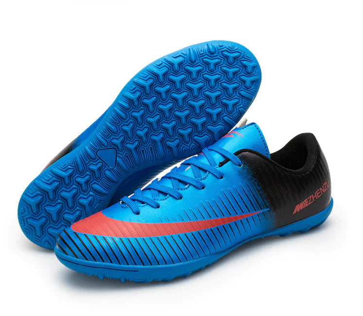 Men's Indoor Training TF Soccer Shoes, Sizes 28-44