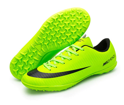 Men's Indoor Training TF Soccer Shoes, Sizes 28-44