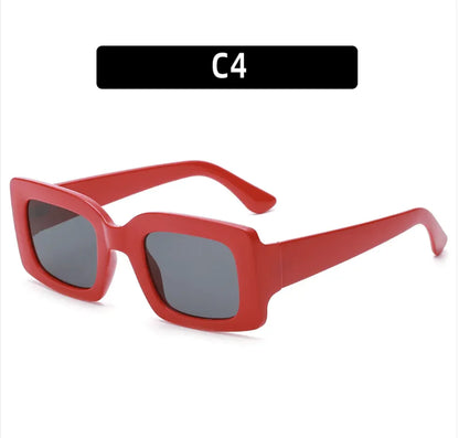 UV Protection Rectangular Sunglasses