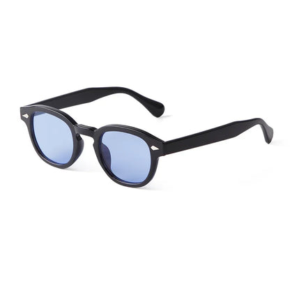 Fashionable & Sun-resistant Sunglasses with Small Oval Frame